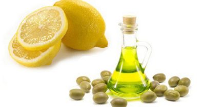 эффективная в домашних условиях - лимон и оливковое масло