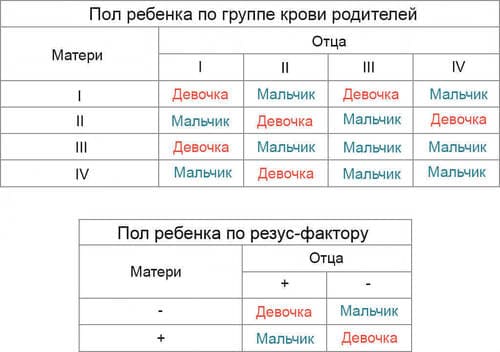 еще один факт по которому определяют кто родится