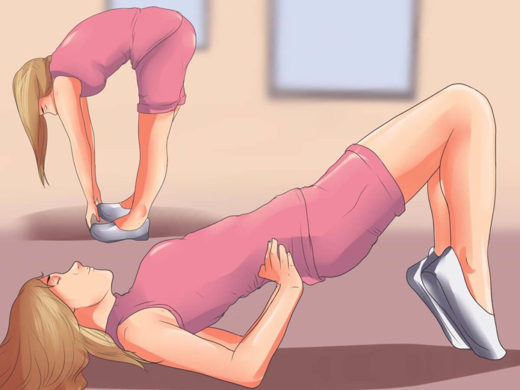 Упражнения Кегеля для укрепления мышц тазового дна для женщин.