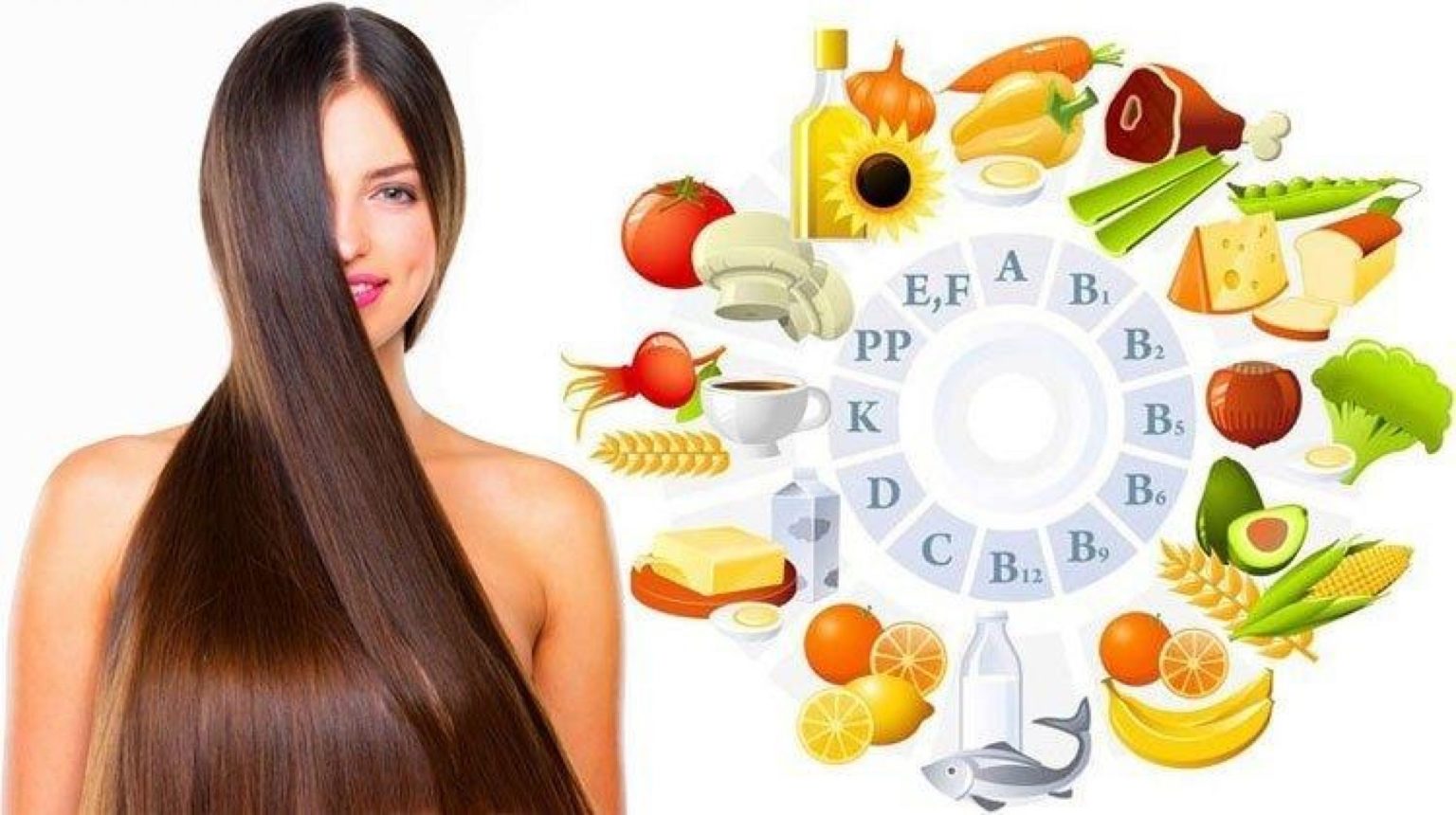 Какие натуральные витамины для роста волос